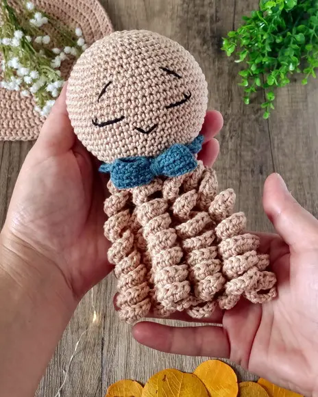 Polvo Amigurumi Crochê