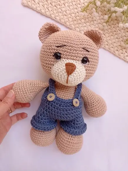 Urso de Crochê Amigurumi