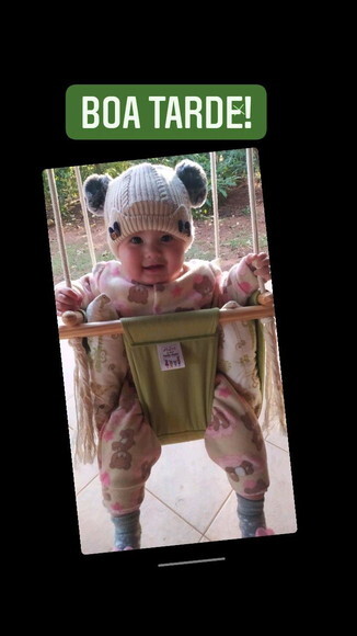 Balanço Bebe Infantil com Almofadas + Almofada Pescoço