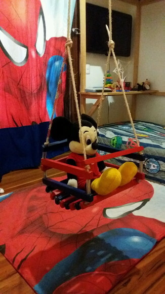 Balanço Infantil em Madeira para Crianças