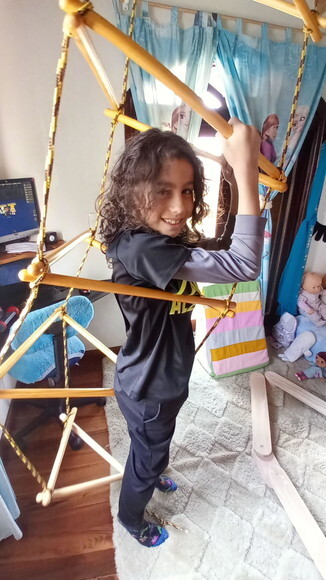 Balanço Suspenso Triângulo 5 Degraus