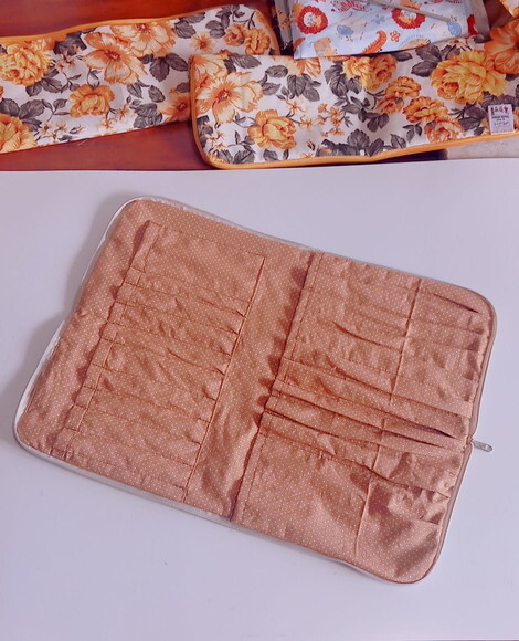 Bolsa Tricô + Porta Agulhas