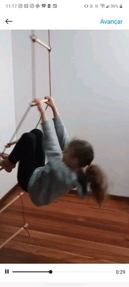 Escada De Escalada Suspensa