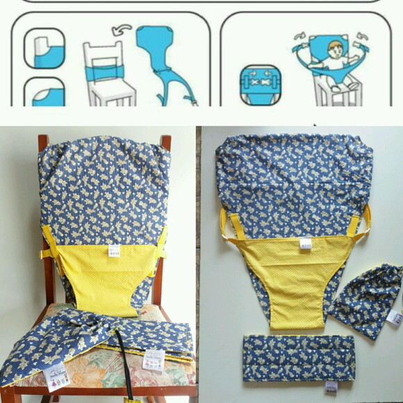 KIT BALANÇO INFANTIL EM TECIDO E MADEIRA + CADEIRA-SONINHO