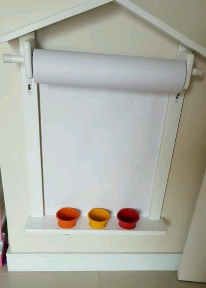 KIT CASINHA C/ LOUSA PVC QUADRO PARA DESENHAR sem porta livr