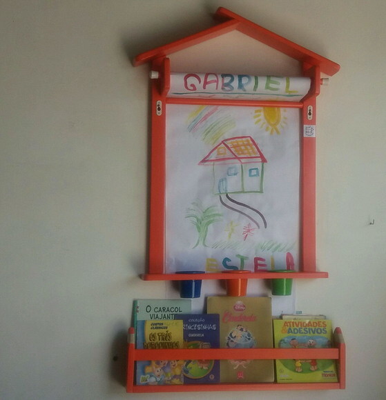 Quadro para Desenhar sem Porta Livros