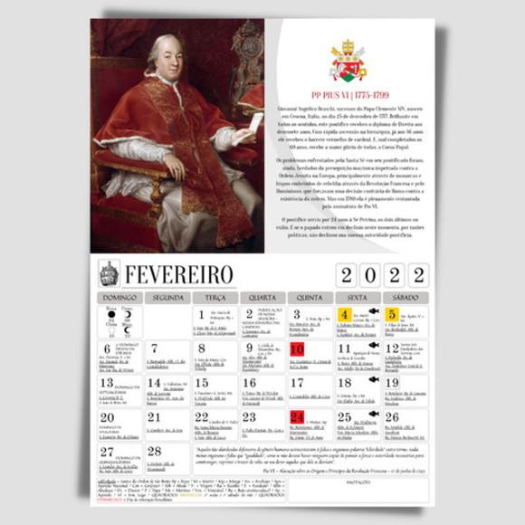 Calendário Beneditino - 2022 - Impresso