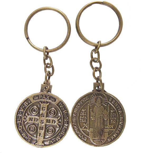 Chaveiro de São Bento Bronze