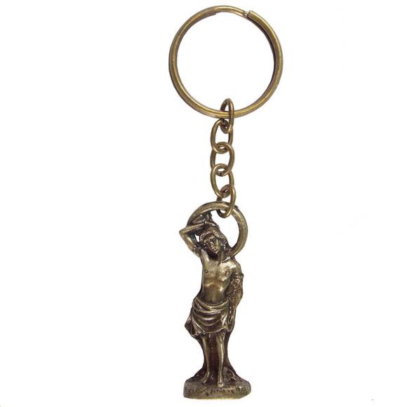 Chaveiro de São Sebastião Bronze