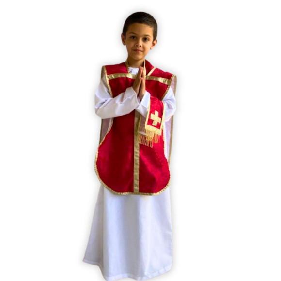 Fantasia de Padre Infantil Tamanho m