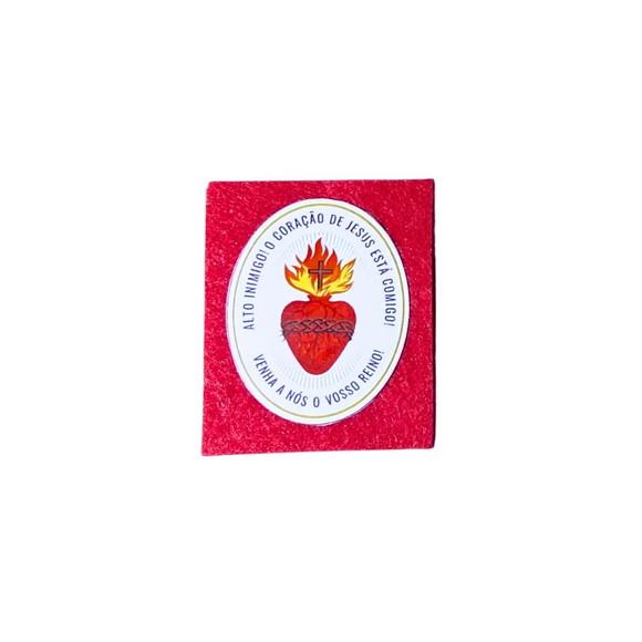 Kit com 20 Unidades- Escudo do Sagrado Coração -frete Grátis
