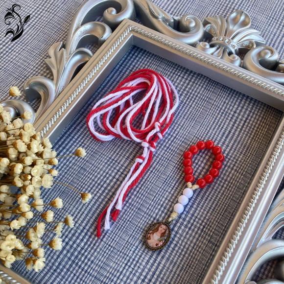 Kit Coroinha e Cordão de Santa Filomena