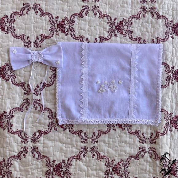 Mandrião Menina Jardim com Acessórios (kit Batizado)