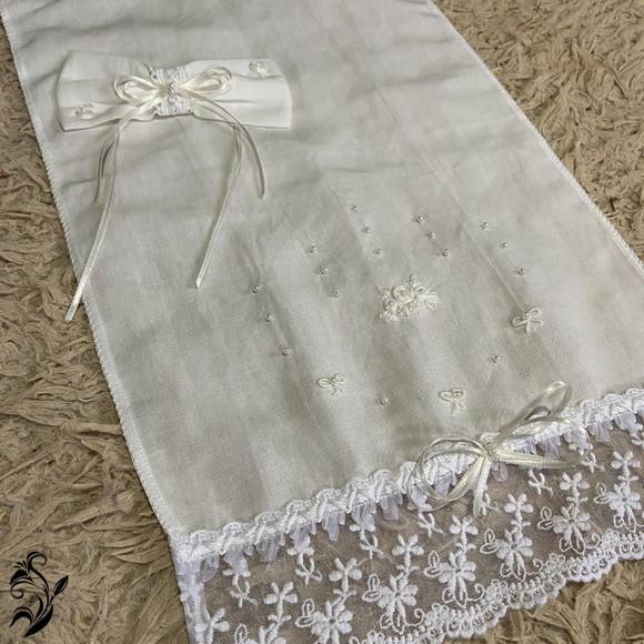 Mandrião Menina Perolado com Acessórios (kit Batizado)