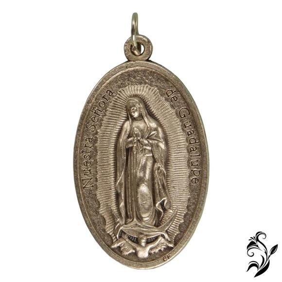 Medalha Italiana Nossa Senhora De Guadalupe Grande