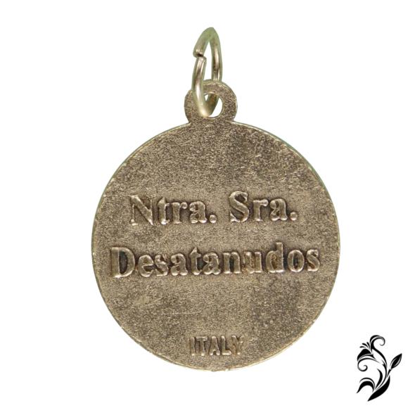 Medalha Italiana Nossa Senhora Desatadora dos Nós