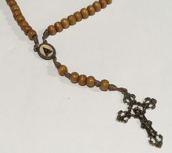 Terço de Madeira Nossa Senhora Aparecida