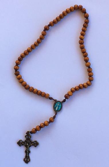 Terço de Madeira Nossa Senhora das Graças