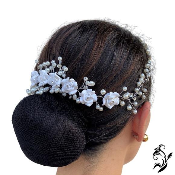Tiara de Noiva Rosas