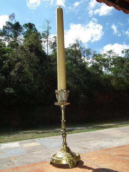 Vela Litúrgica - 30cm - Marca Subiaco - 100% Cera de Abelha