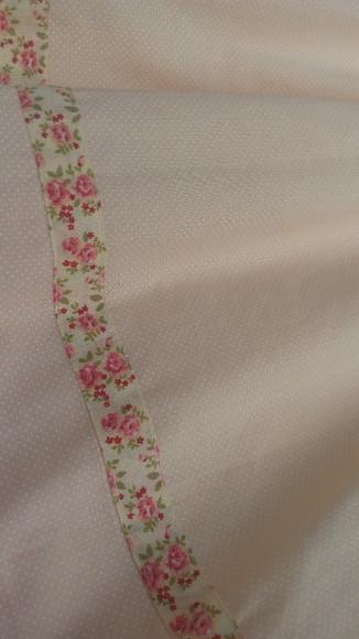 Vestido Bonequinha de Pano Salmão
