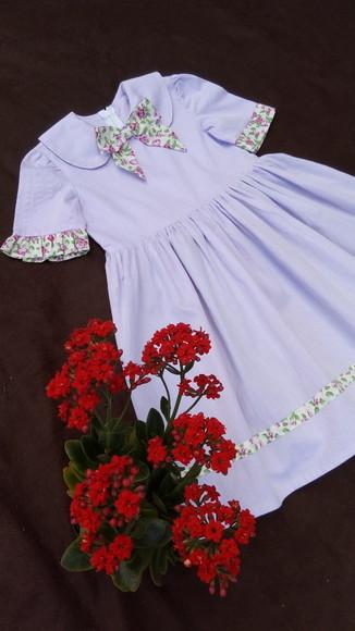 Vestido Bonequinha de Pano Lilás