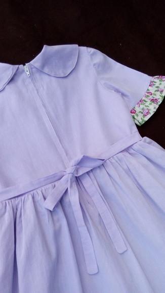 Vestido Bonequinha de Pano Lilás