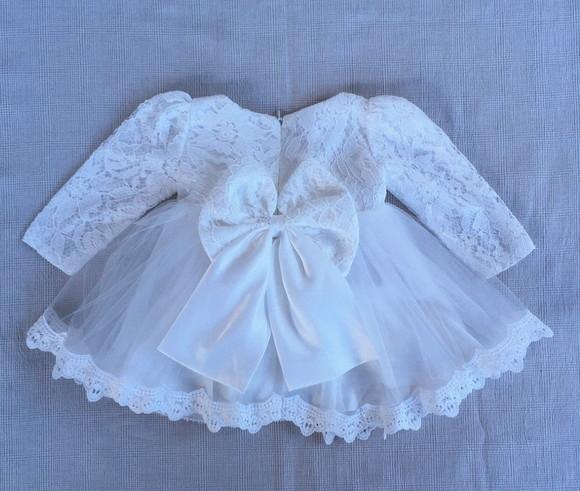 Vestido de Renda para Batizado