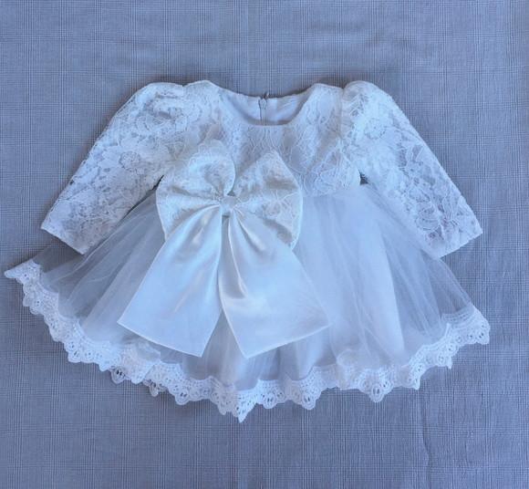 Vestido de Renda para Batizado