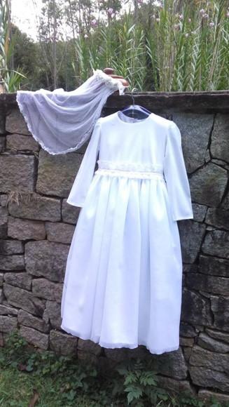 Vestido para Primeira Comunhão QUEIMA DE ESTOQUE