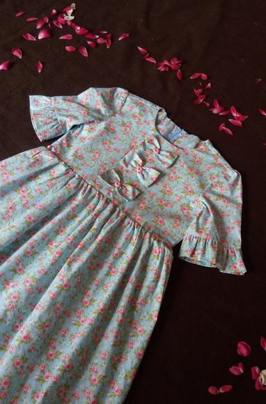 Vestido Rosa Desfolhada