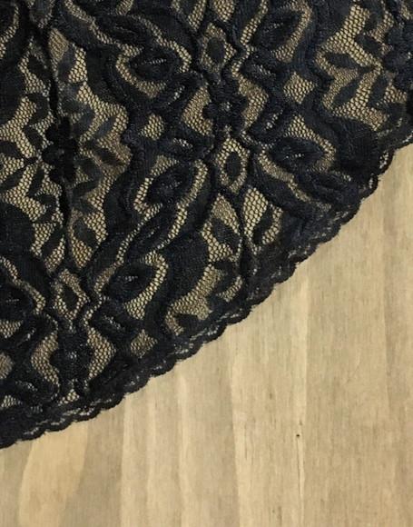 Véu de renda preto para missa - Tamanho P