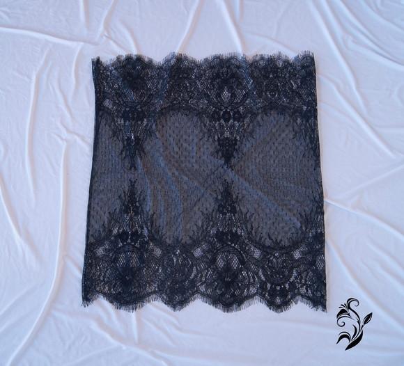 Véu Infinity Preto para Missa