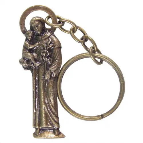 Chaveiro de Santo Antônio Bronze