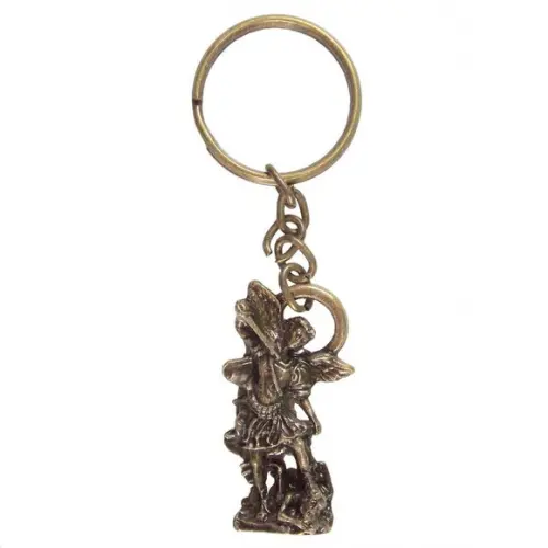 Chaveiro de São Miguel Arcanjo Bronze