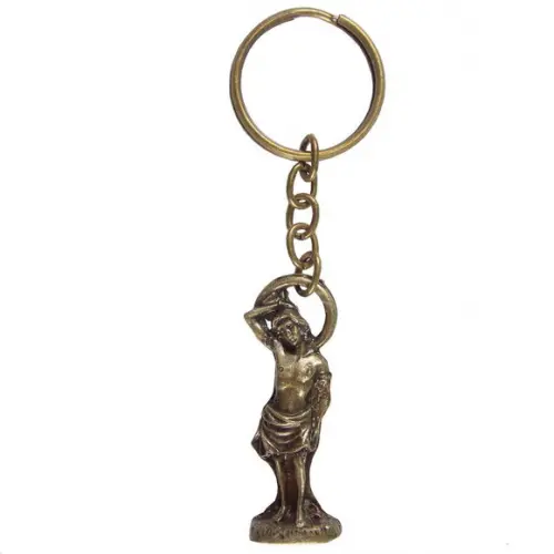 Chaveiro de São Sebastião Bronze