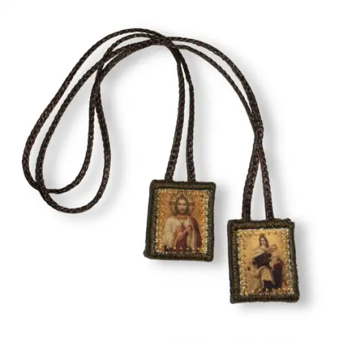 Kit 5 Escapulários de Nossa Senhora do Carmo P Frete Grátis