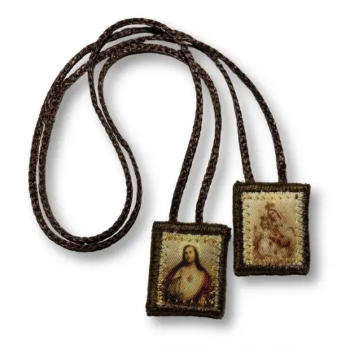Kit 50 Escapulários de Nossa Senhora do Carmo P - Revenda