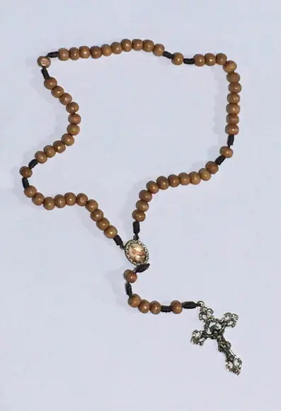 Kit Escapulário + Terço de Nossa Senhora do Carmo