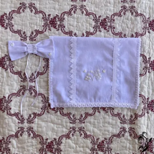 Mandrião Menina Jardim com Acessórios (kit Batizado)