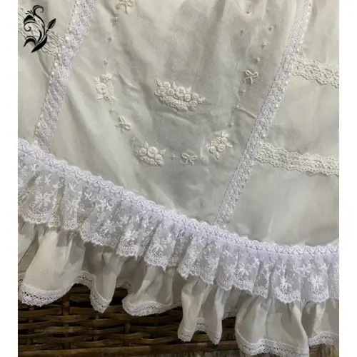Mandrião Menina Perolado com Acessórios (kit Batizado)