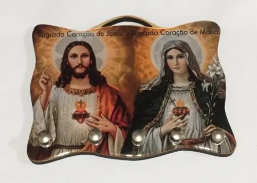 Porta Chave Jesus e Maria