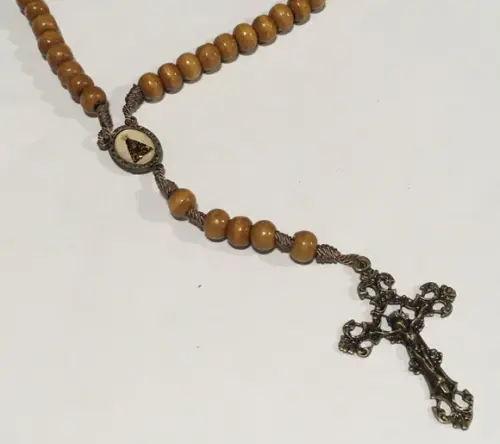 Terço de Madeira Nossa Senhora Aparecida