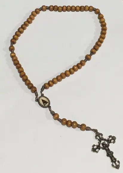 Terço de Madeira Nossa Senhora Aparecida
