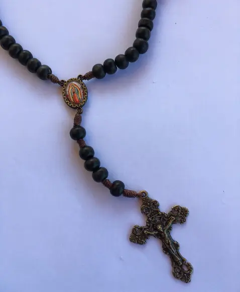 Terço De Madeira Nossa Senhora De Guadalupe