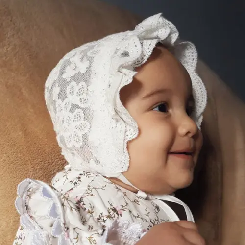 Touquinha Véu para Bebê