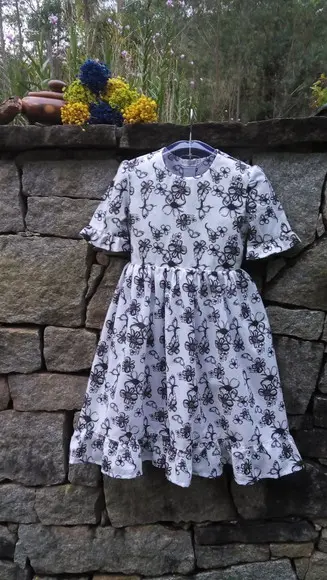 Vestido Babado Harmonie
