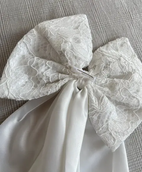 Vestido de Renda para Batizado