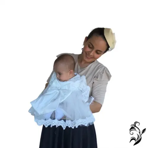 Vestido de Renda para Batizado