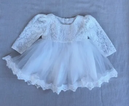 Vestido de Renda para Batizado